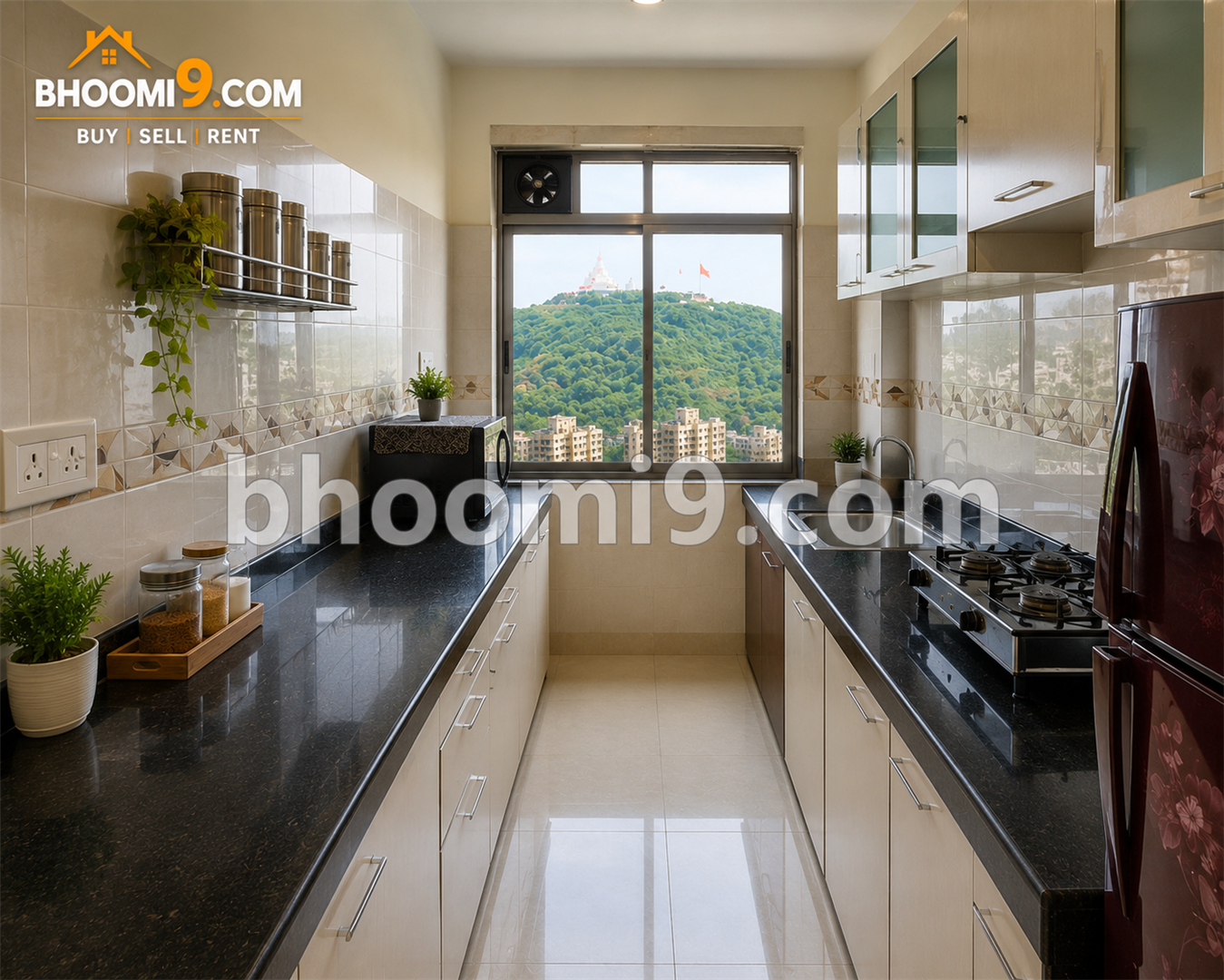 2 BHK MHADA Flat for Rent in Virar West | 22nd Floor | Jivdani Temple View